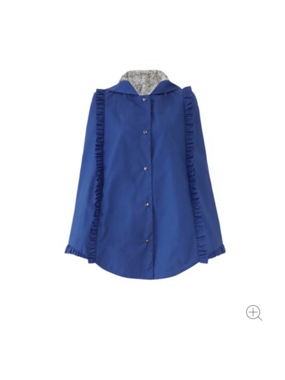 Deborah Lyons Memphis Cape Coat Rain jacket ruffle
